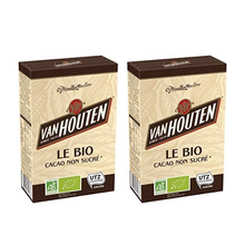 Charger l'image dans la galerie, Van Houten Le Bio - Cacao en Poudre Non Sucré pour Boissons - lot de 2