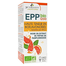 Charger l'image dans la galerie, Les 3 Chênes EPP1200 BIO Extrait Pépins Pamplemousse 50 ml