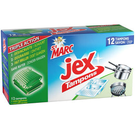 St Marc Tampons Jex - entretien maison dégraissant et nettoyants multi surfaces