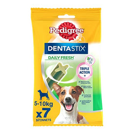 Pedigree Dentastix Fresh - Friandises pour petit chien, 70 bâtonnets à mâcher pour l'hygiène bucco-dentaire (10 sachets de 7 Sticks) - Nature Linking