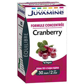 Juvamine Formule Concentrée Cranberry 60 Gélules - Nature Linking