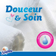 Charger l'image dans la galerie, SOUPLINE - Voiles Sèche-Linge Adoucissants Douceur &amp; Soin - Parfument agréablement le Linge - 20 Lingettes à Disposer dans le Sèche-Linge - Nature Linking