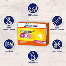 Charger l'image dans la galerie, Juvamine VITAMINE C 500, 30 comprimés à croquer - Nature Linking