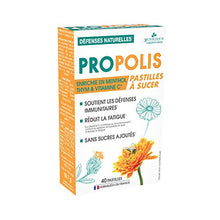 Charger l'image dans la galerie, 3 Chênes Propolis Pastilles à Sucer Adoucissantes &amp; Calmantes - 40 pastilles - Nature Linking