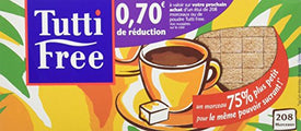 Tutti Free Edulcorant Morceaux Bruns 290 g - Lot de 4 - Nature Linking