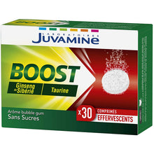 Charger l'image dans la galerie, Juvamine - BOOST Ginseng Taurine, 30 Comprimés Effervescents - Nature Linking