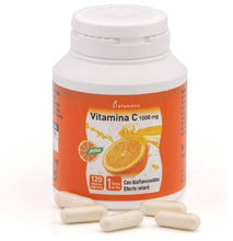 Charger l'image dans la galerie, Plameca Vitamine C 1000mg - Blanc et Orange 100g - 120 Capsules